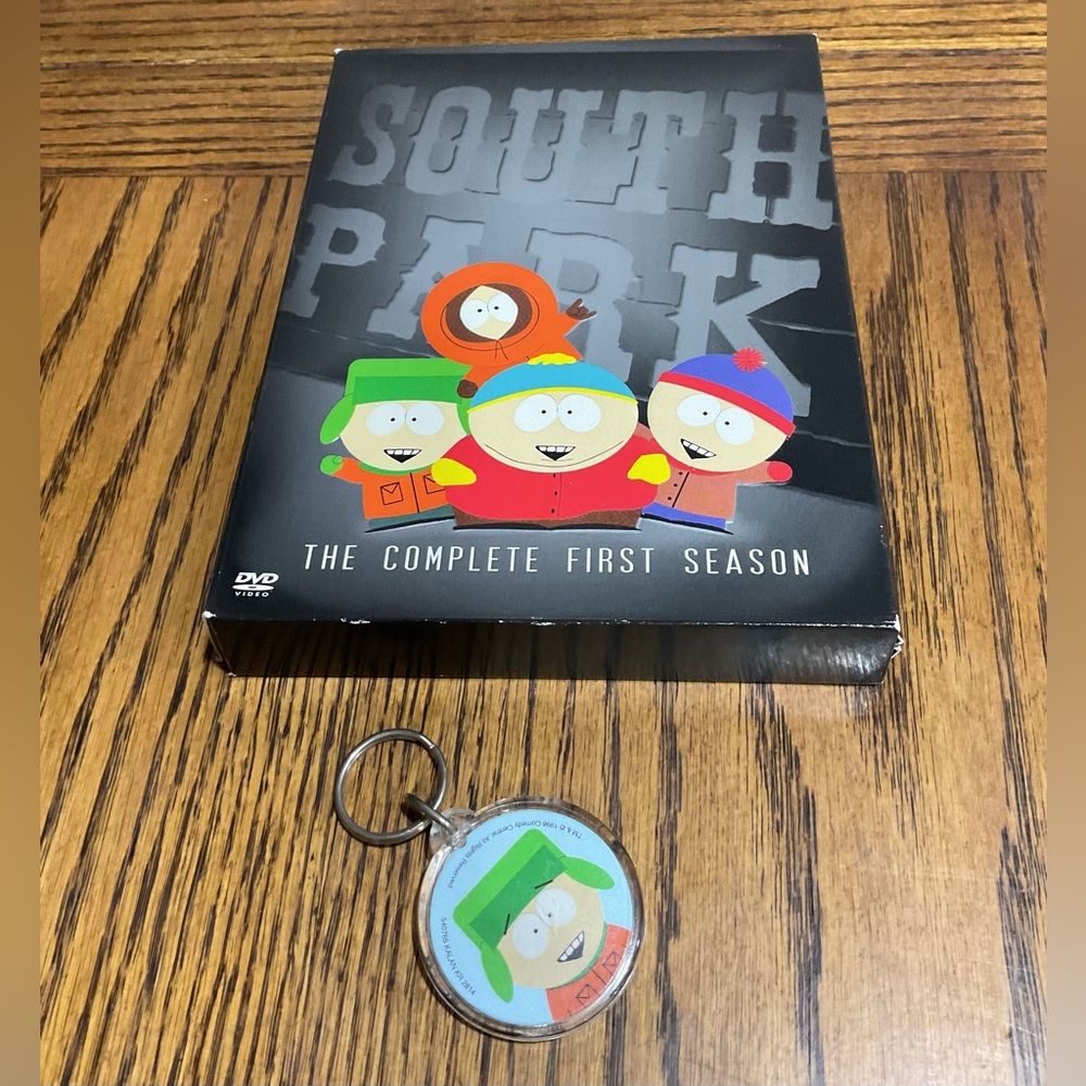 South Park season one 13 episodes plus Kyle key chain